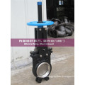 Pn10 Knife Gate Valve with O or V Type Deflection Cone